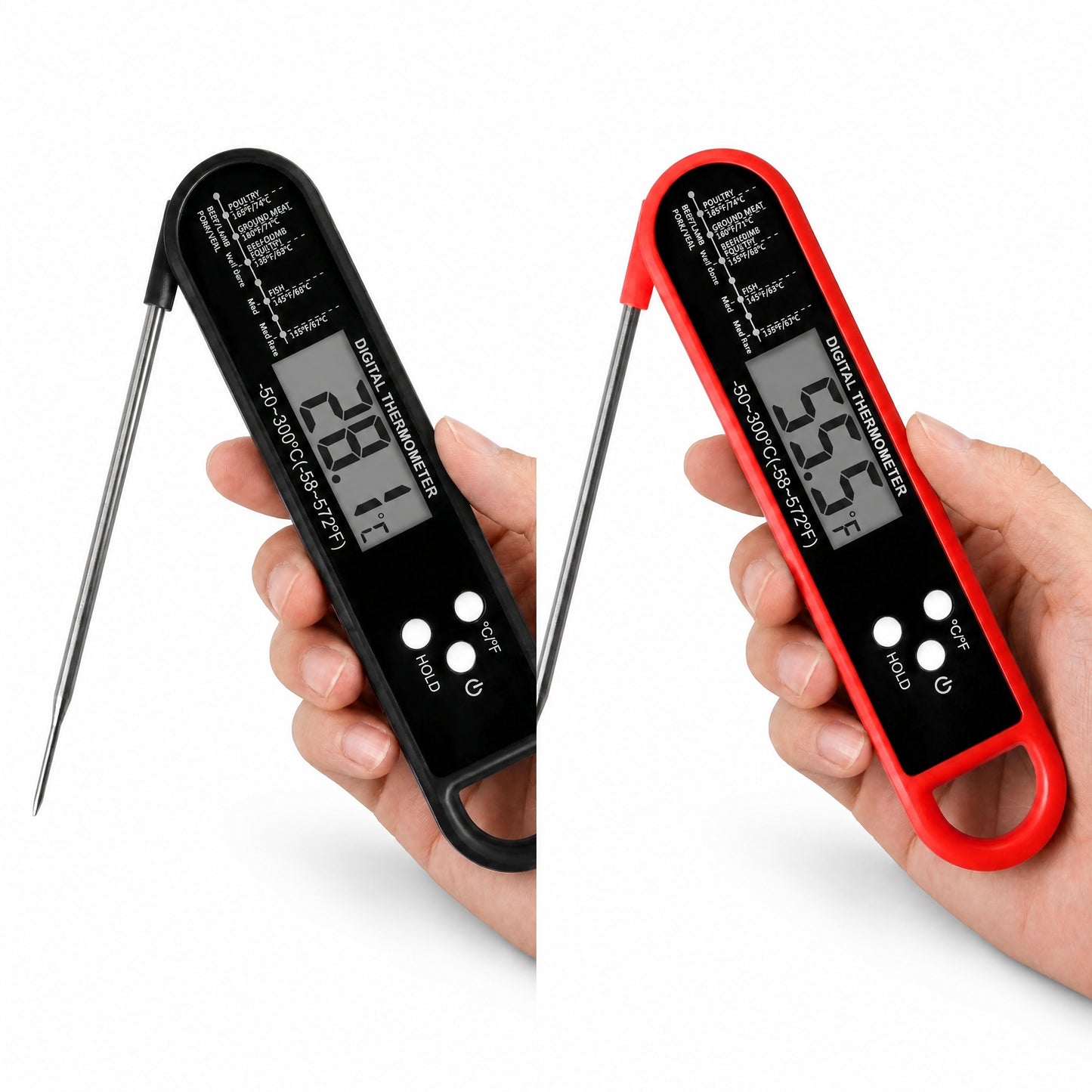🏆🔥Digital Meat Thermometer –🔥 0.5S Instant Read, ±0.5°F High Accuracy⚡