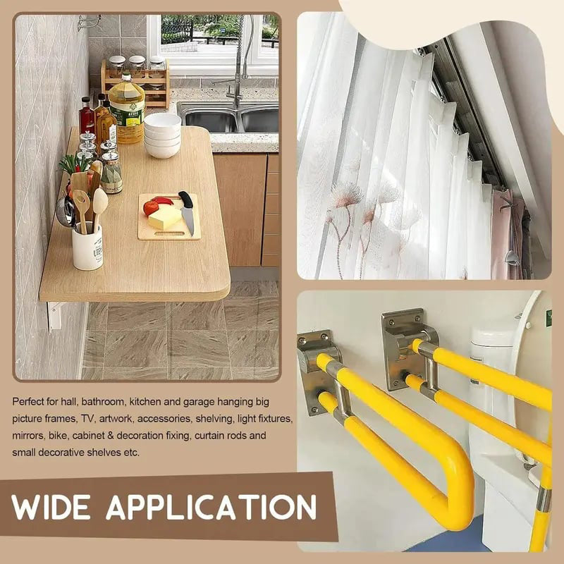 🛠️ 2026 Sale — Over 41,200 Sold! 🔩 Self-Drilling Drywall Anchors – Rock-Solid in 60 Sec ✨