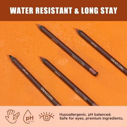 24HR Waterproof Eyeliner Pencil, Smudge-Proof Long-Lasting Smooth Cream Liner🖤