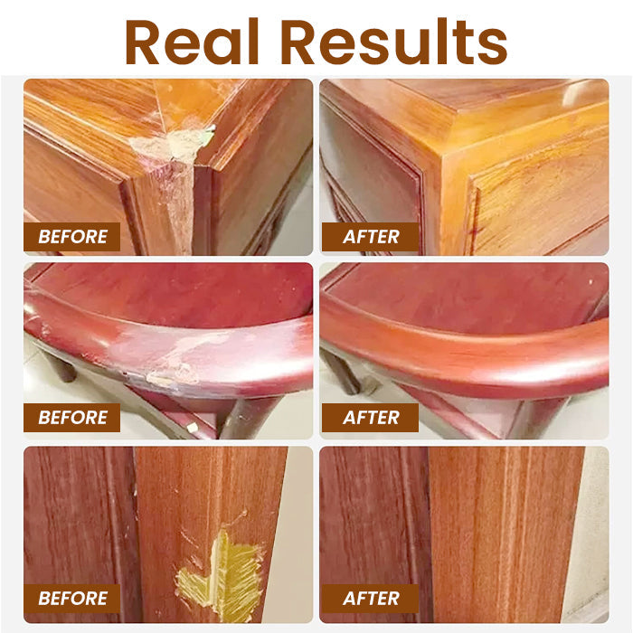 🏆Offical Store: AEXZR® NuGrain Wood Repair Kit – 🛡️Nano-Wood Fiber Heals Scratches in 60 Secs⚡