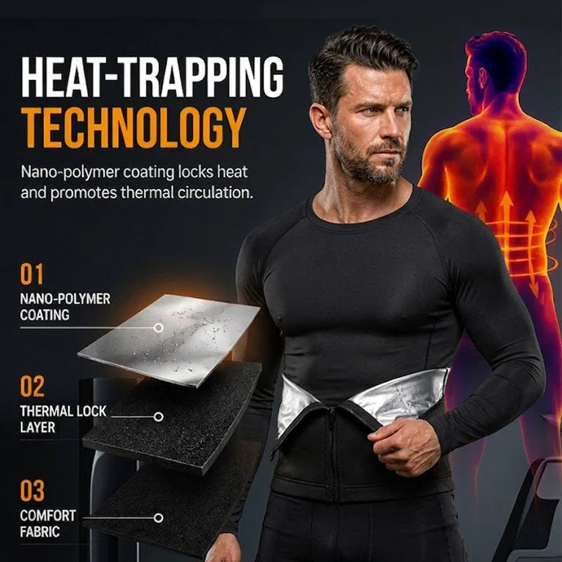🏆AEXZR® Waist Trainer Trimmer Zipper Sweat Belt🔥