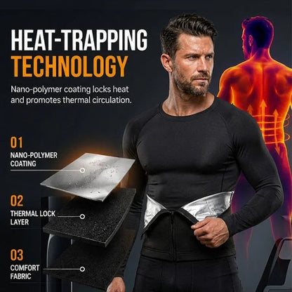 🏆AEXZR® Waist Trainer Trimmer Zipper Sweat Belt🔥