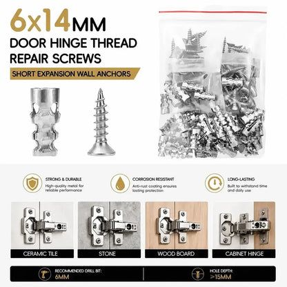 🛠️ 2026 Sale — Over 41,200 Sold! 🔩 Self-Drilling Drywall Anchors – Rock-Solid in 60 Sec ✨