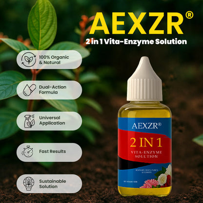 🏆 Official Store | AEXZR® 2 in 1 Vita-Enzyme 🌱 Repair & Nourish Plants🌿