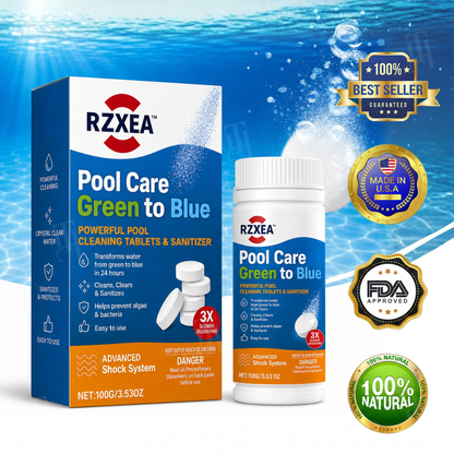 🏆RZXEA™ Pool Care Green to Blue🏊