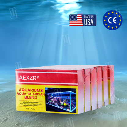 🏆✅Official Store | 🌊 Achieve Crystal Clear Water & Thriving Fish 🌿 AEXZR® Aqua-Guardian Blend