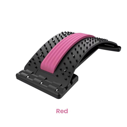 🧘 AEXZR® Magnetic Lumbar Stretcher – Acupressure Back Massager for Daily Relief🌈