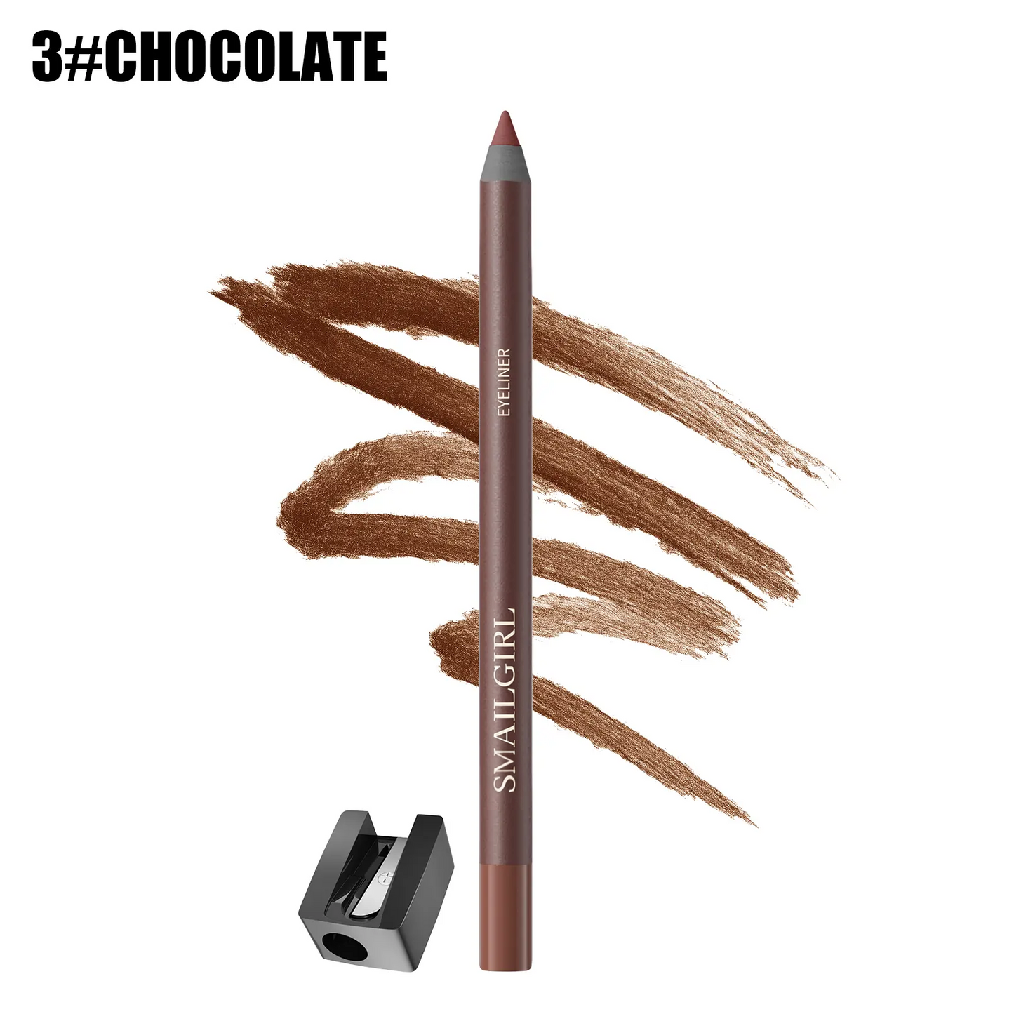 24HR Waterproof Eyeliner Pencil, Smudge-Proof Long-Lasting Smooth Cream Liner🖤