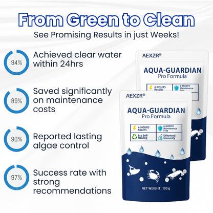 🏆Offical Store: AEXZR®Aqua-Guardian Pro Formula -🛡️ Say Goodbye to Murky Water! ✨