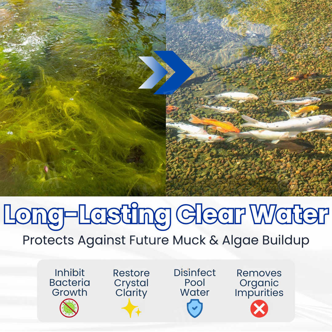 🏆Offical Store: AEXZR®Aqua-Guardian Pro Formula -🛡️ Say Goodbye to Murky Water! ✨