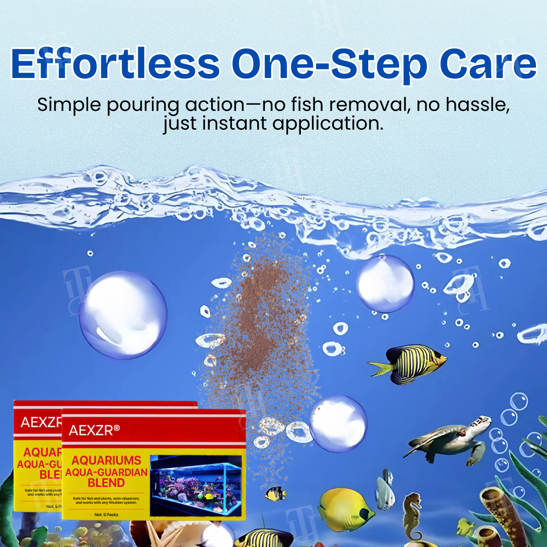 🏆✅Official Store | 🌊 Achieve Crystal Clear Water & Thriving Fish 🌿 AEXZR® Aqua-Guardian Blend