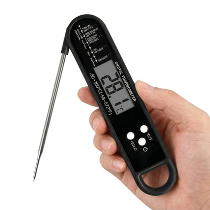 Digital Meat Thermometer 0.5S Instant Read ±0.5°F High Accuracy Food Temperature Probe for Cooking Kitchen Gadgets Essentials Tools Gifts for Men Dad Chef for Oven Grill BBQ Smoker Candy Baking Home Outdoor Use