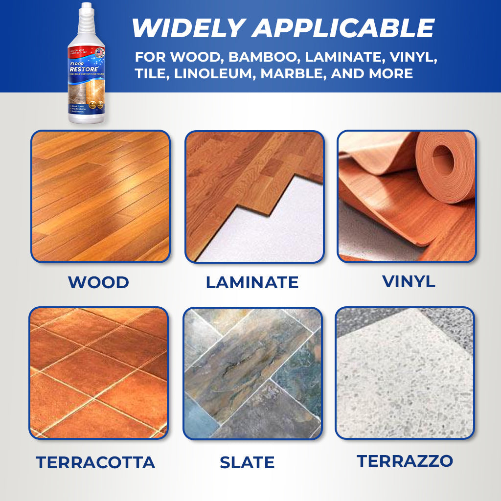 ✨Advanced Floor Restorer – 🧹Fills Scratches, Protects Against Daily Wear🛡️