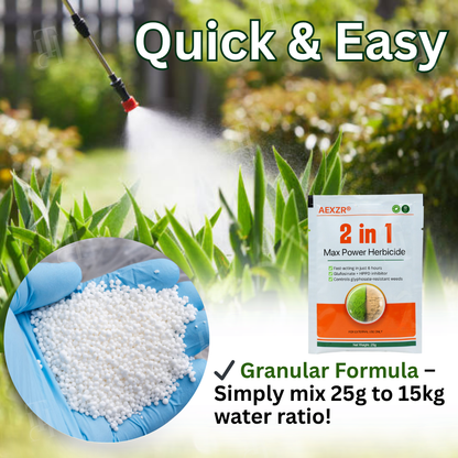 🏆AEXZR® 2 in 1 Max Power Herbicide