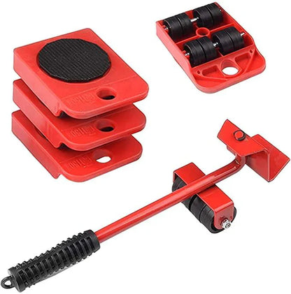 🔧 Furniture Lifter & Roller Set – Lift 2" High, Move 330 lbs with One Hand🏠