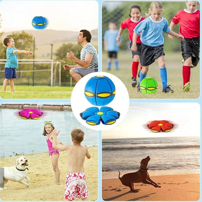 🔥Kids’ Magic Metaball — bouncy ball & flying saucer for family and pets🌈