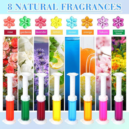 🌸 Fresh Flush Gel Stamp Kit – One Stamp Lasts 150 Flushes✨