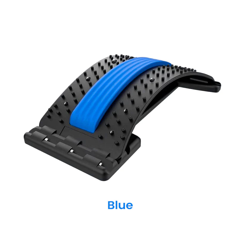 🧘 AEXZR® Magnetic Lumbar Stretcher – Acupressure Back Massager for Daily Relief🌈