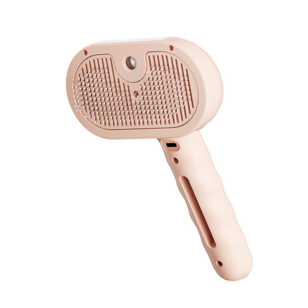 💨🐾Steam Grooming Brush—🐕Reduce Shedding & Detangle – Gentle for Sensitive Skin✨