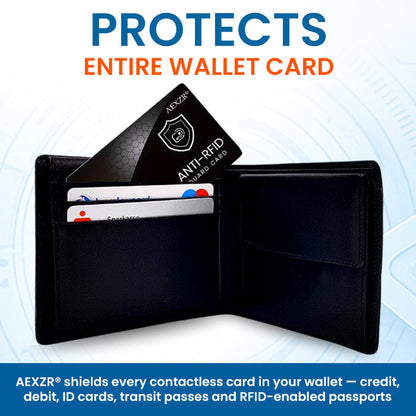 🏆Official Store |AEXZR® Anti-RFID Guard Card🌟Stop Electronic Skimming & Data Theft✨