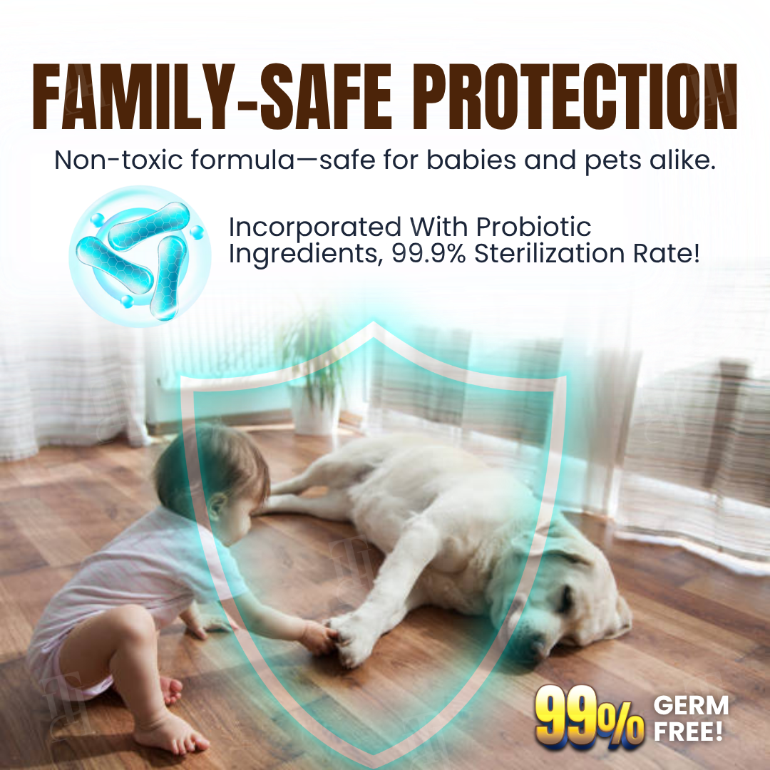 🏆Official Store | AEXZR® BioFlora 5-in-1 Floor Cleaner –🧹 Clean, Shine, Protect, Deodorize & Sanitize