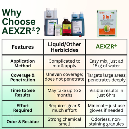 🏆AEXZR® 2 in 1 Max Power Herbicide