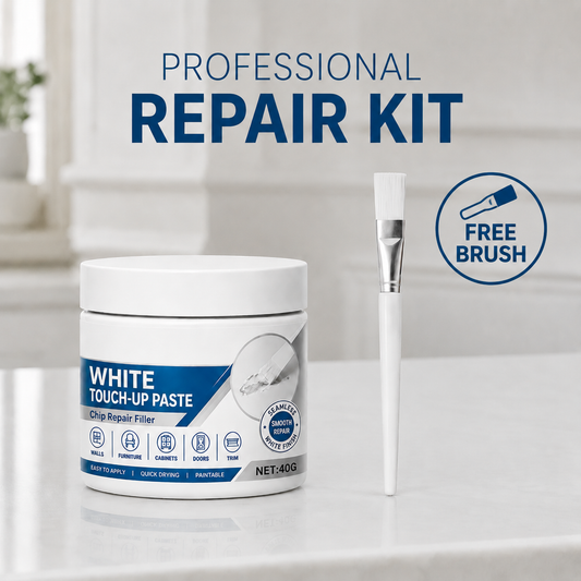 🖌️✨White Furniture Touch-Up Paste with Brush
