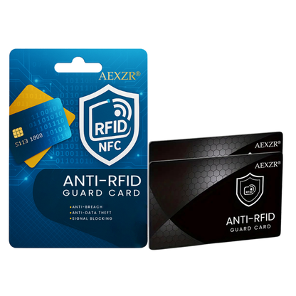 🏆Official Store |AEXZR® Anti-RFID Guard Card🌟Stop Electronic Skimming & Data Theft✨