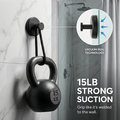 ✨👕SUCTION CUP HOOKS – No Drilling, Strong Grip, Damage-Free Removal👕