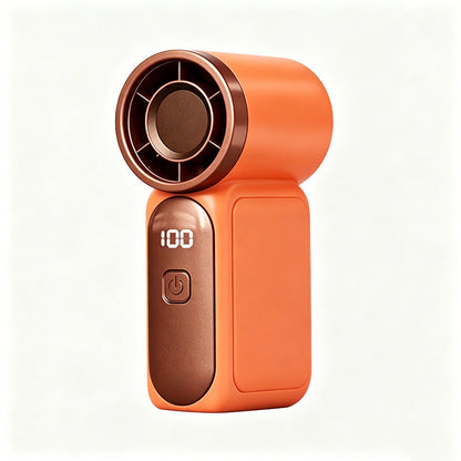 Limited Time💨❄️Turbo Handheld Fan – 16900 RPM, 6 speeds, LED display