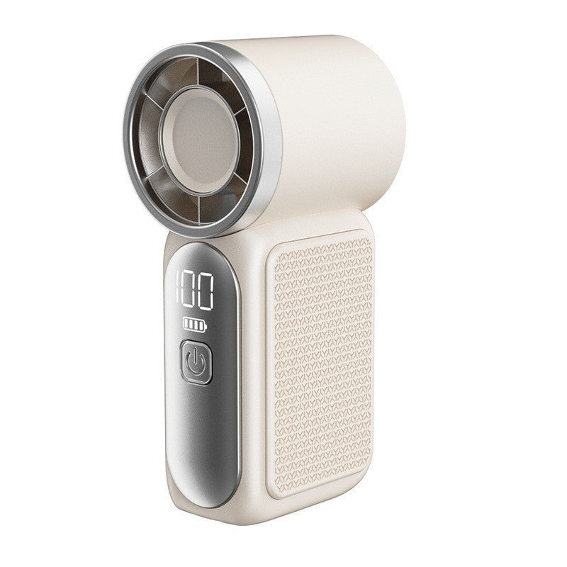 Limited Time💨❄️Turbo Handheld Fan – 16900 RPM, 6 speeds, LED display