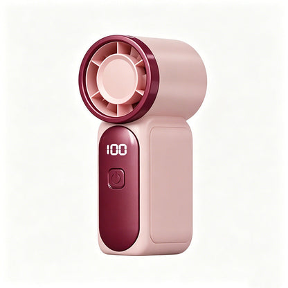 Limited Time💨❄️Turbo Handheld Fan – 16900 RPM, 6 speeds, LED display