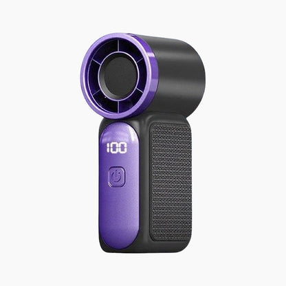 Limited Time💨❄️Turbo Handheld Fan – 16900 RPM, 6 speeds, LED display