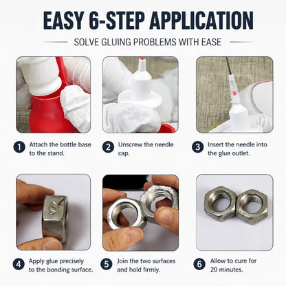 🛠️ AEXZR® All-Surface Repair Glue – Invisible, Flexible & Waterproof Bond That Lasts✨