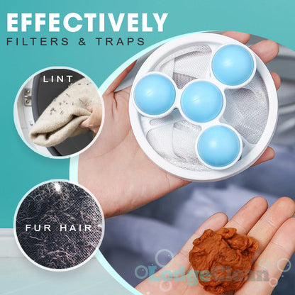 🐾 Lint & Fur Catcher – Pet Hair Magnet for Your Washing Machine🌪️