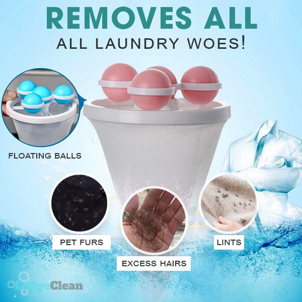 🐾 Lint & Fur Catcher – Pet Hair Magnet for Your Washing Machine🌪️