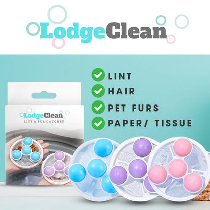 🐾 Lint & Fur Catcher – Pet Hair Magnet for Your Washing Machine🌪️