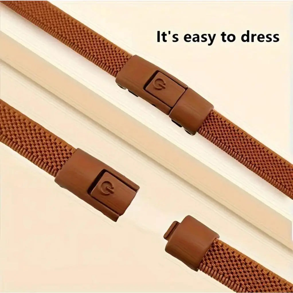 Adjustable Elastic No-Tie Shoelaces Set, 39.37" Length, Comfortable for Men & Women with Metal Lock Tips Outdoorfun