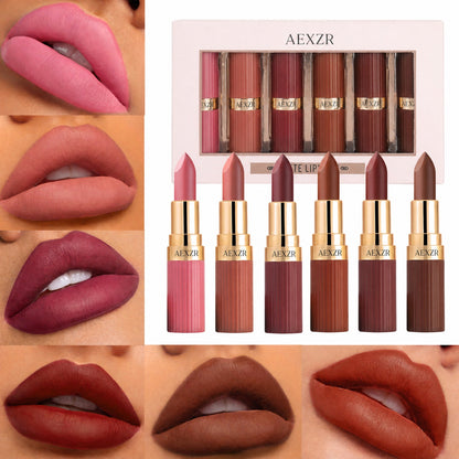 💄👄Kiss-Proof Matte Lipstick Set👄 – Smudge-Proof, Fade-Resistant, All-Day Wear✨