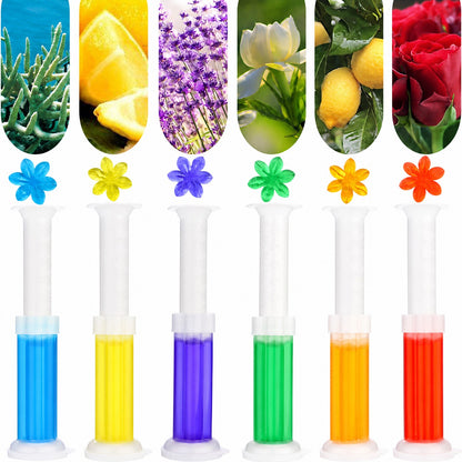 🌸✨Fresh Flush Gel Stamp Kit – One Stamp Lasts 150 Flushes, 8 Natural Scents✨