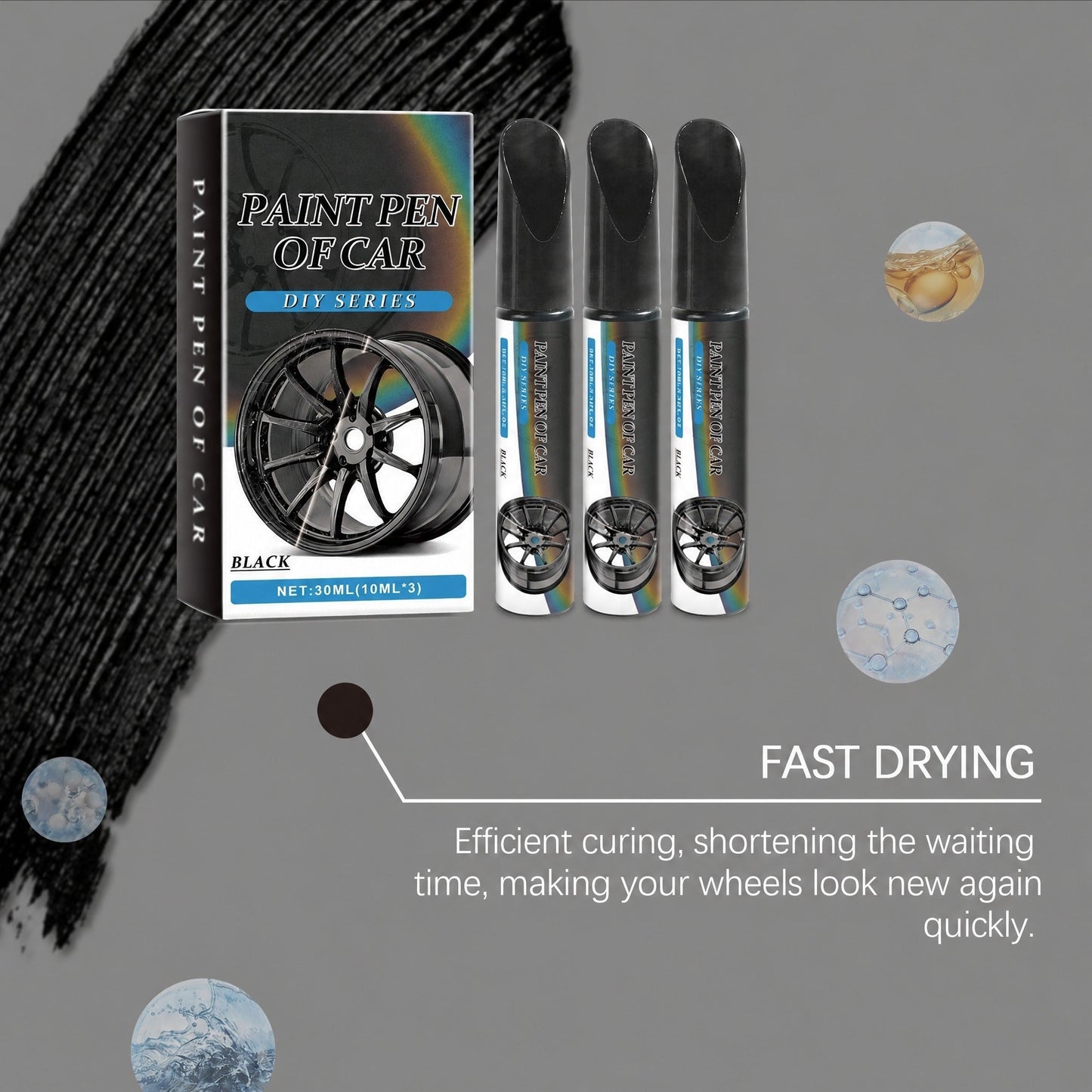 🥳HOT SALE🥳🚗 Magic Car Scratch Repair Pen – Fix rim scratches in minutes🛠️
