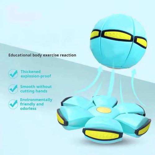 🔥Kids’ Magic Metaball — bouncy ball & flying saucer for family and pets🌈