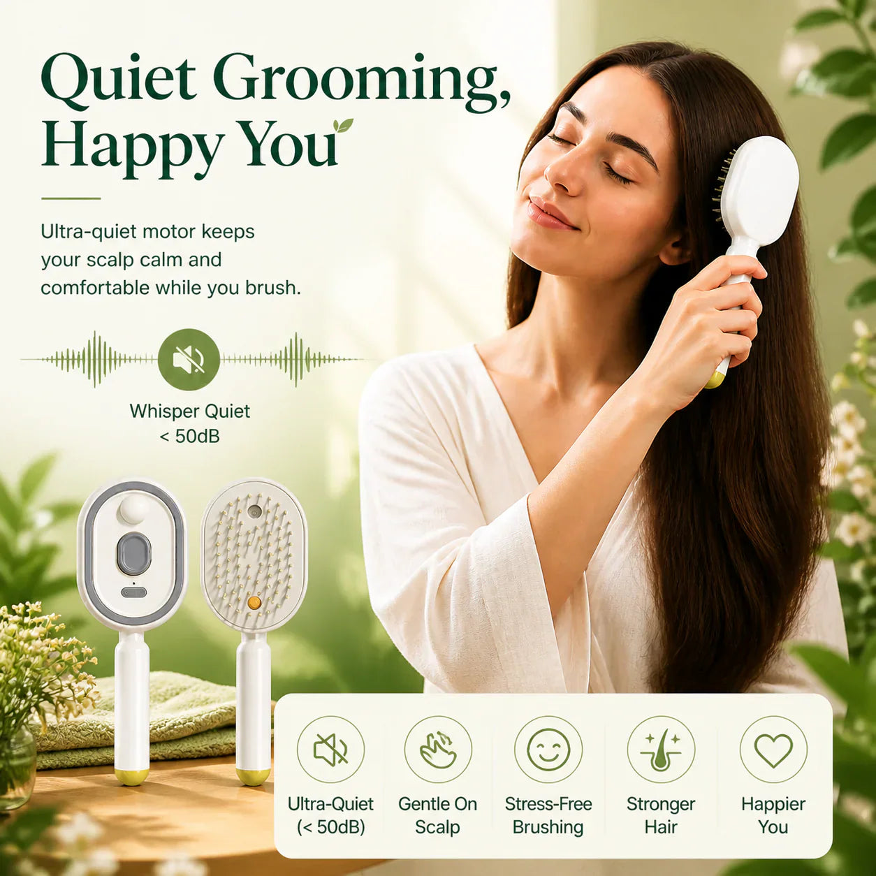 🏆AEXZR® 3-in-1 Electric Massage Comb