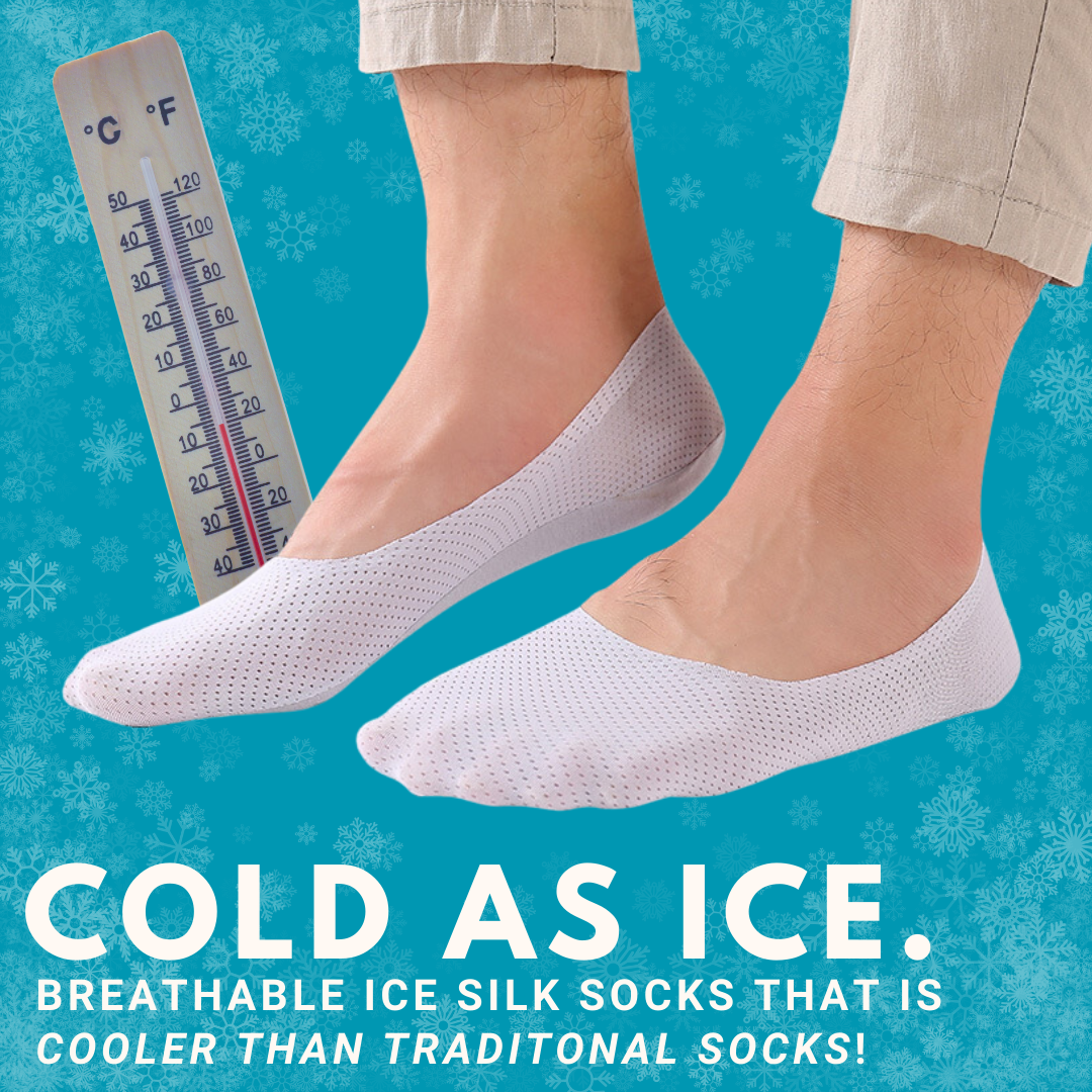 🏆❄️AEXZR® Delicate Ice Silk Socks❄️ (4 pairs)
