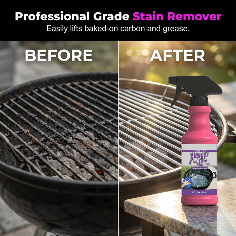 🏆🍢 Last Day Special Price🎁Fast-Acting Heavy-Duty Grill Degreaser Spray🍢