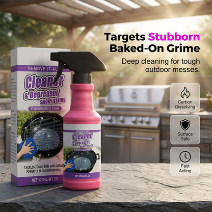 🏆🍢 Last Day Special Price🎁Fast-Acting Heavy-Duty Grill Degreaser Spray🍢
