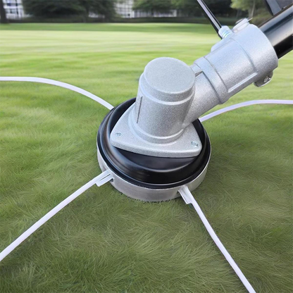 ⚙️ Aluminum Trimmer Head – 4-Line Cutting & Universal Fit – Heavy-Duty & Easy Line Replacement 🏡