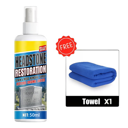 🏆Headstone Cleaning & Restoration Spray ✨🪦– Remove Stains Instantly🛡️