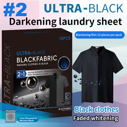 ⚫Ultra-Black Clothing Blackening Sheets
