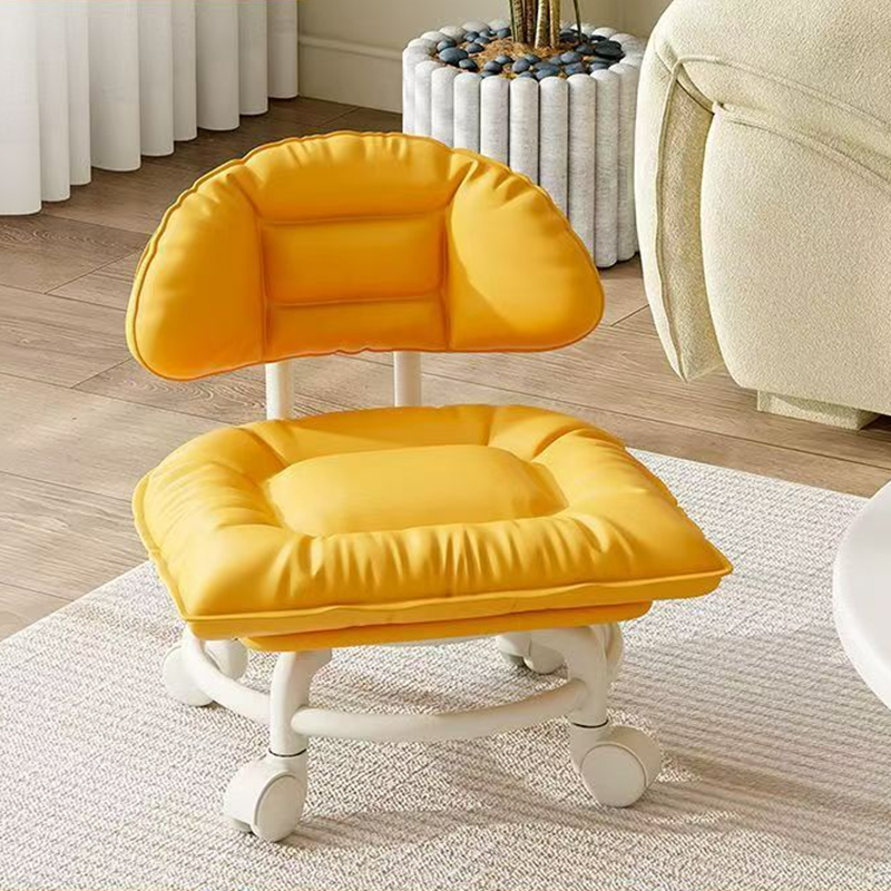 🪑⏰Limited Time! ⏰Sfrcord® Rolling Low Stool with Backrest – comfortable and mobile 🛠️✨